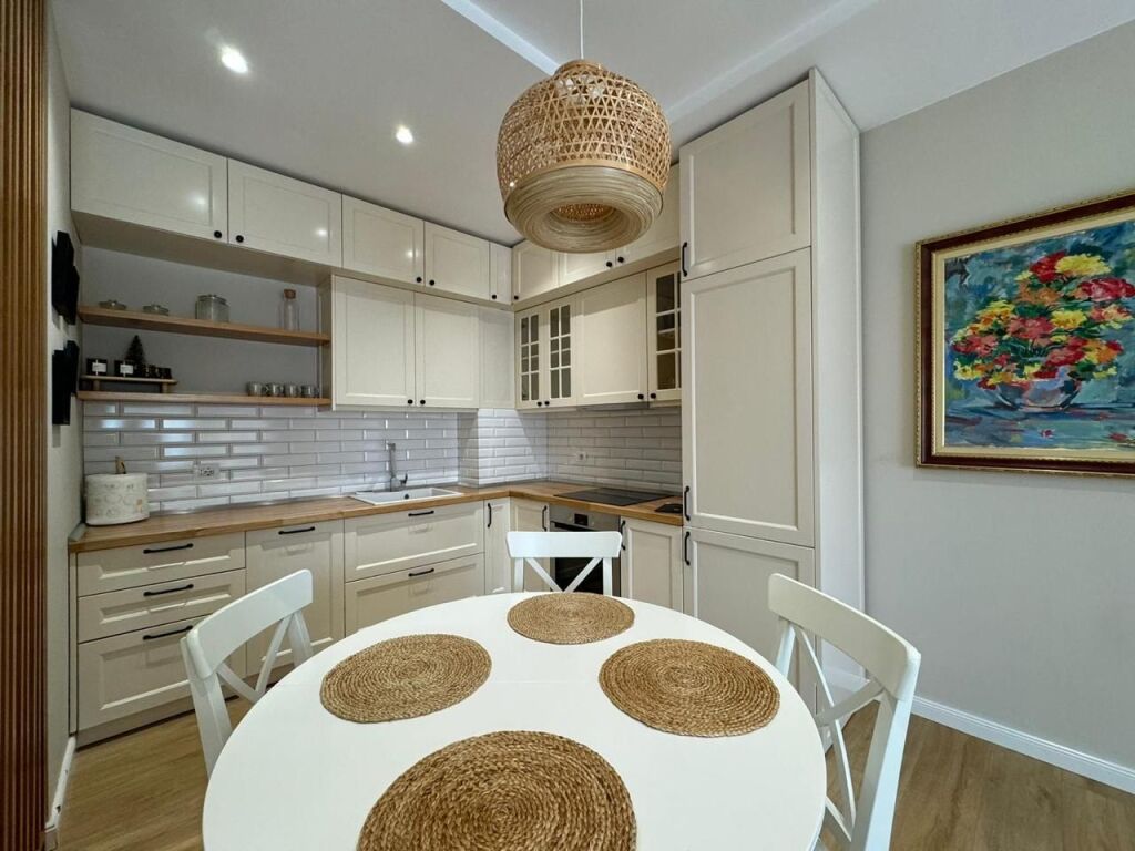Apartment 2+1+2 for rent at 21 Dhjetori, near Joena Supermarket, Kavajes Street, Muhamet Gjollesha Street.
