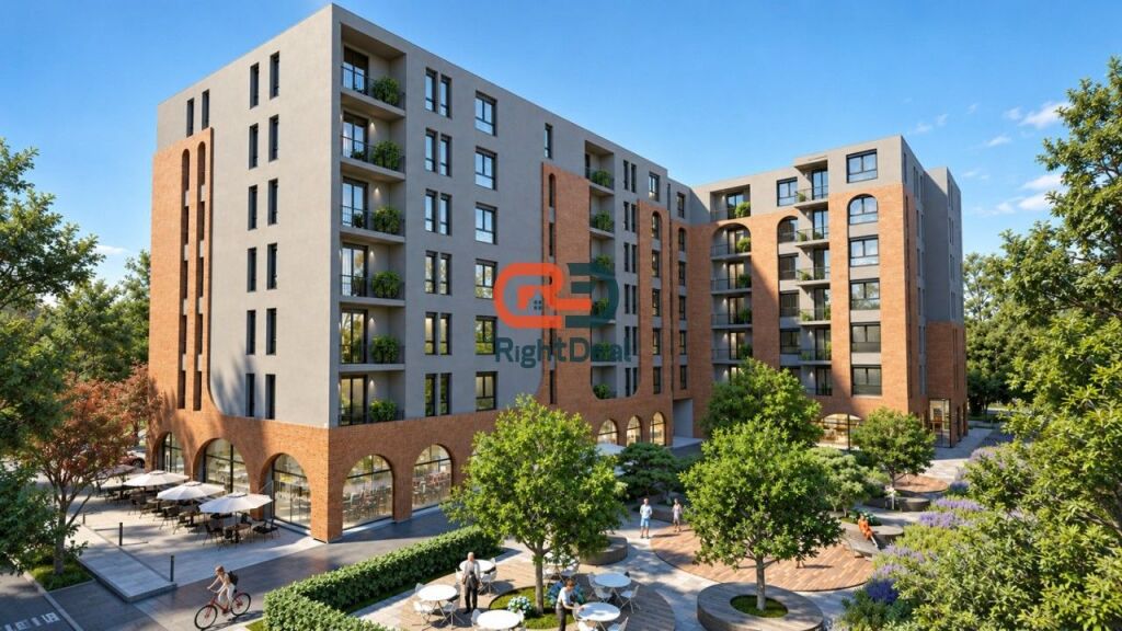 A Paskuqan, presso Monark Residence, Vendesi Appartamento 1+1 con Planimetria Perfetta !