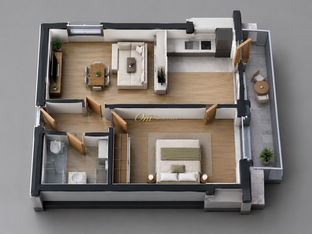 PARIS MUNICIPALITY APARTMENT FOR SALE 1+1