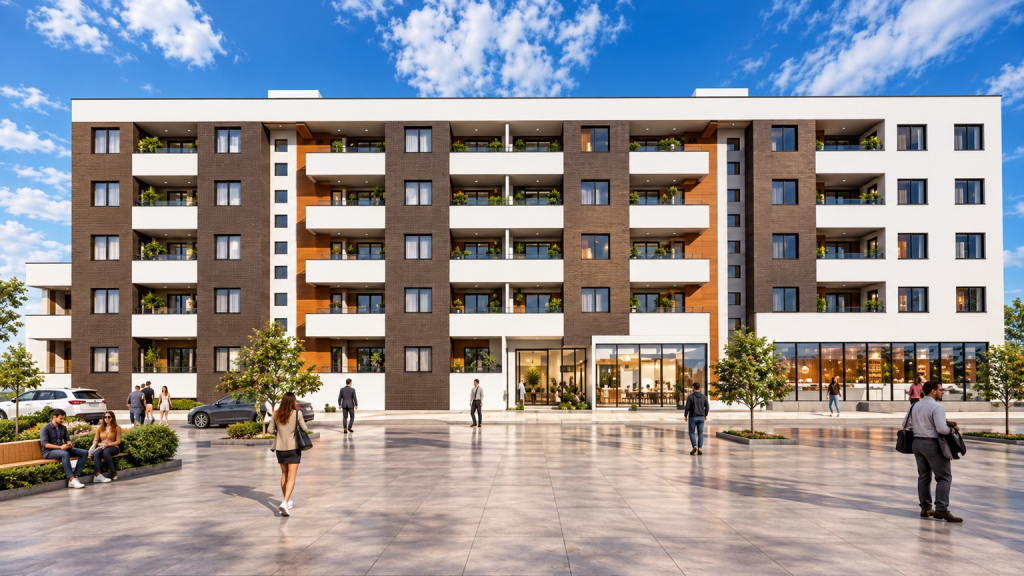 Shesim Apartament 2+1+2 - Kamëz, 3 Fushat