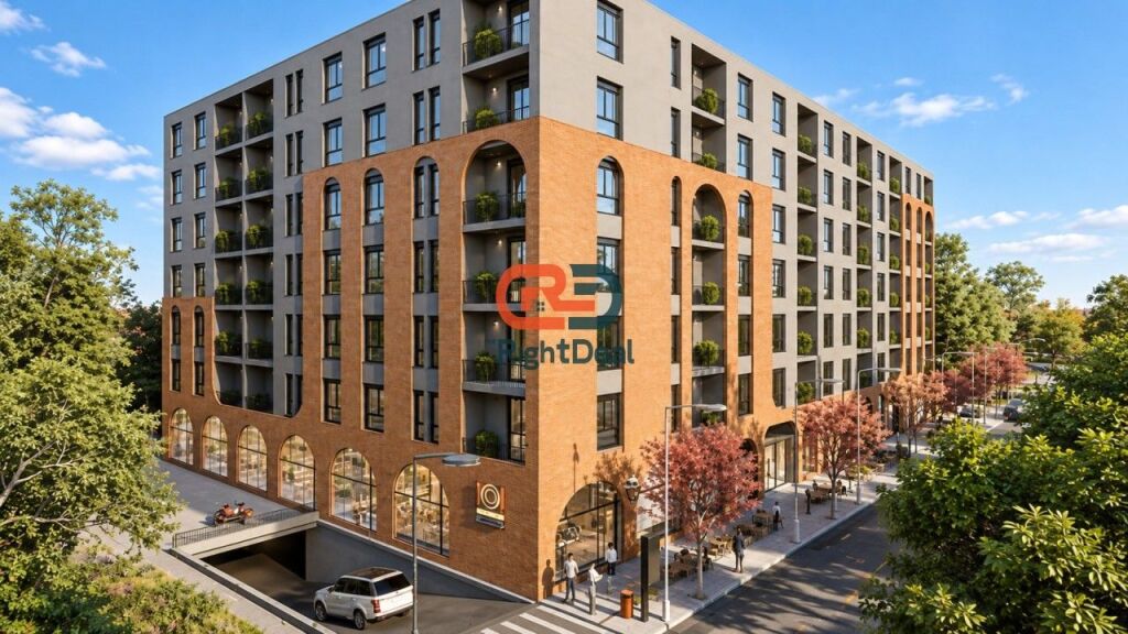 A Paskuqan, presso Monark Residence, Vendesi Appartamento 1+1 con Planimetria Perfetta !