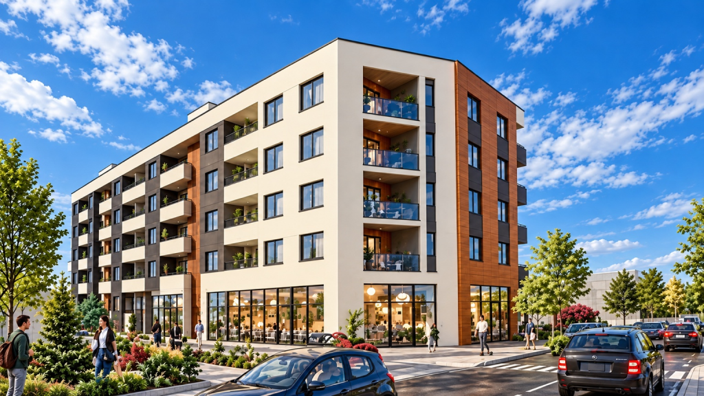 Shesim Apartament 2+1+2 - Kamëz, 3 Fushat