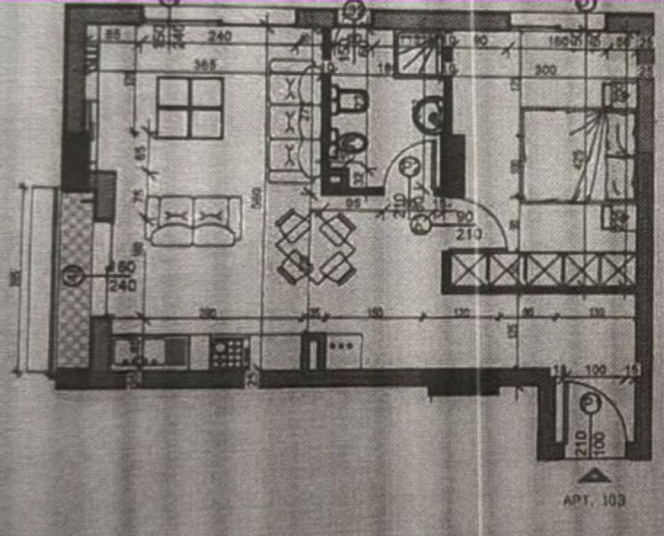Appartamento In Vendita 1+1 A Oxhaku (ID B110629) Tirana