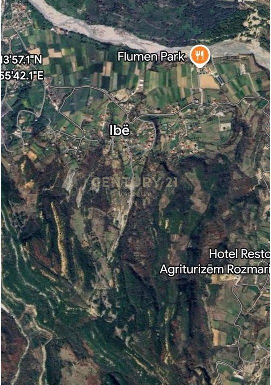 Tokë për Shitje në Ibë, Tiranë- 2523 m²