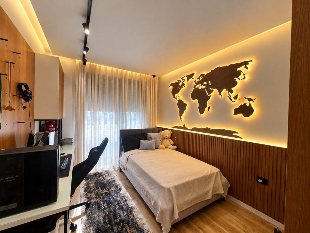 Affitto, Appartamento 3+1+2+Posto Auto, Sofia Hill Residence, Tirana.
