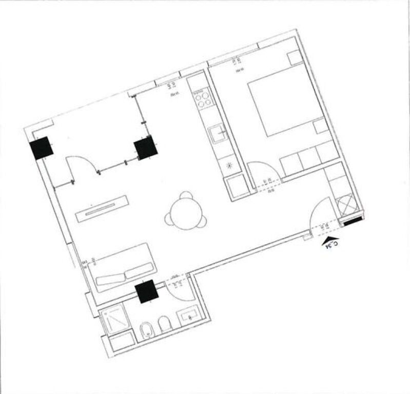 Apartament 1+1 në Shitje – Astir (River Park Residence) !