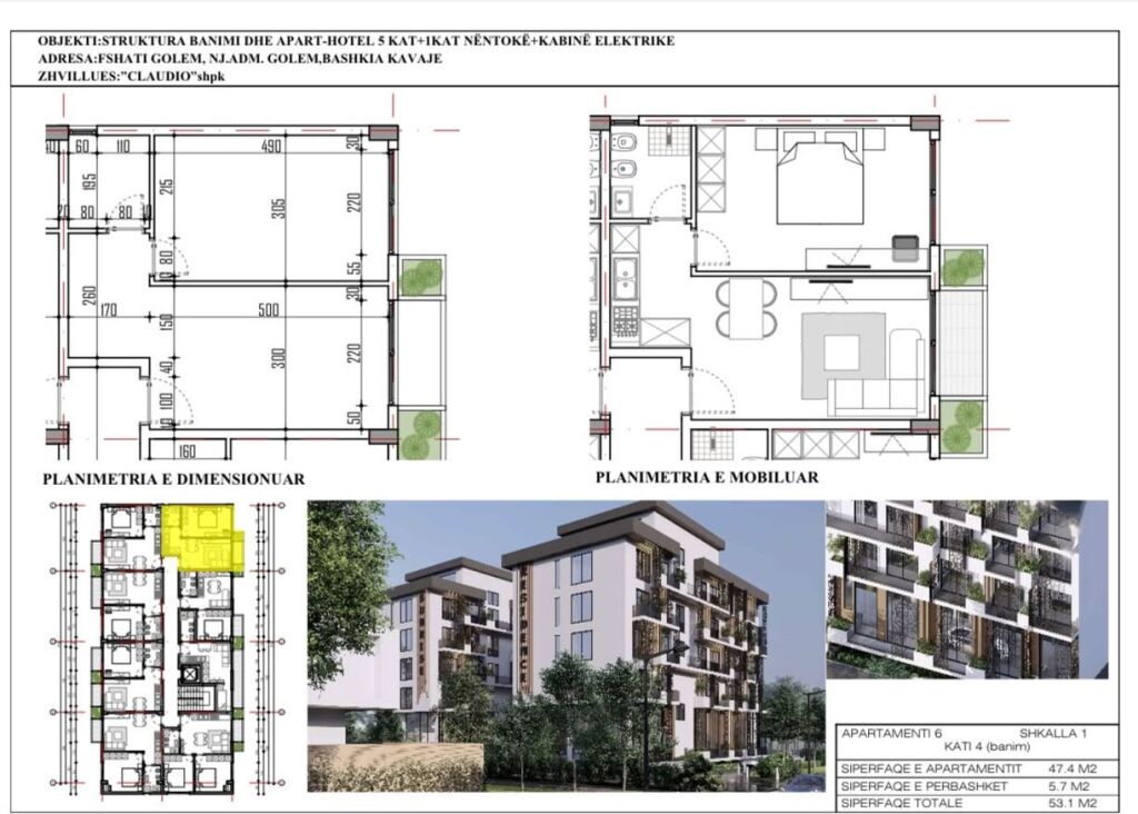 VENDESI APPARTAMENTO 1+1 – RESIDENZA SUNRISE, MALI I ROBIT PREZZO OCCASIONE