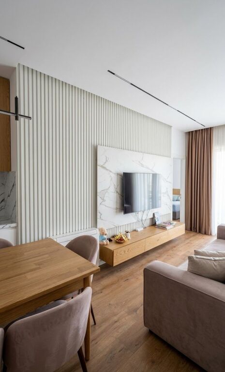 Jepet me Qira Apartament Luksoz 1+1 te Kodra e Diellit, Tiranë – 65 m² me Parkim