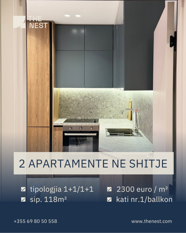 TN0026 | DY AP. 1+1 PËR SHITJE TEK RR. IRFAN TOMINI