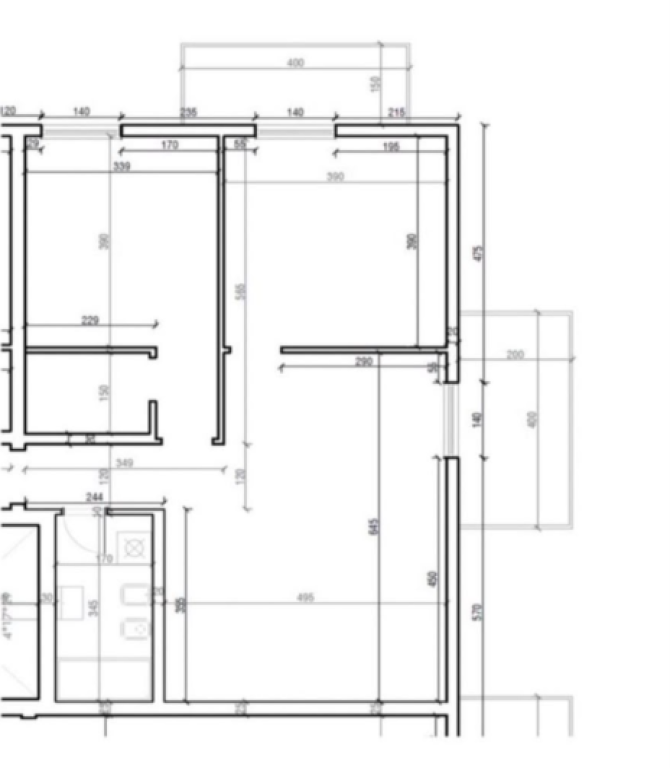 SHITET APARTAMENT 2+1+2 | TIRANA PORTA E RE – SAUK