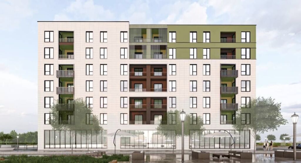 Shitet apartament 2+1+2 tek Paion Residence , Paskuqan .  