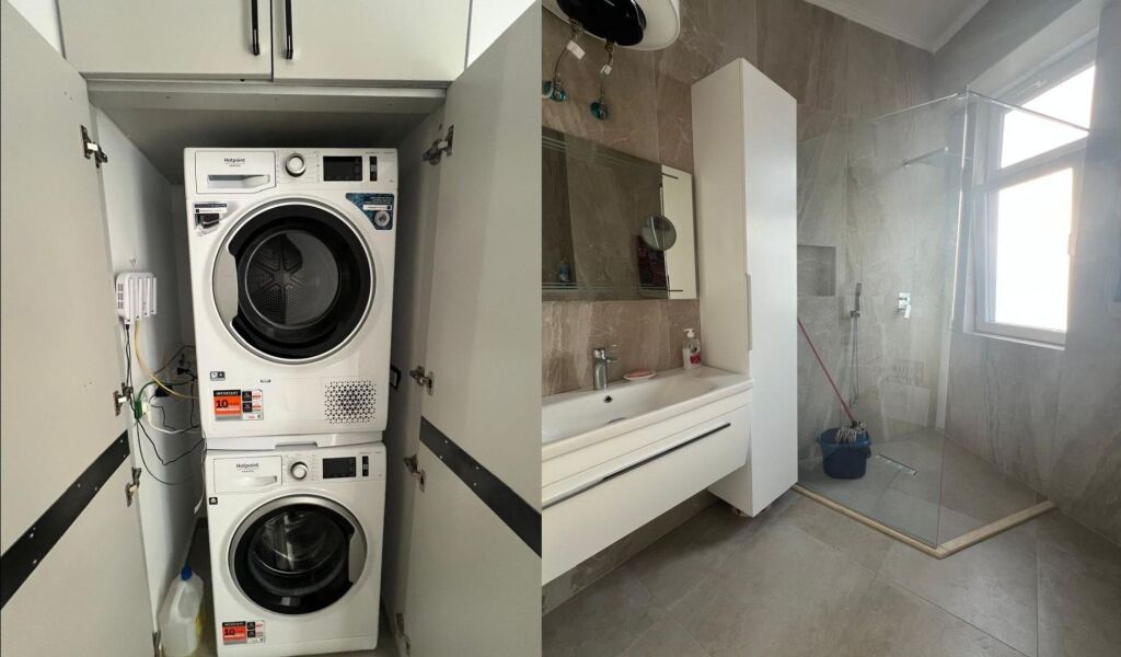 Apartament 2+1+2 + Ballkone me Qira – Kafe Flora (Afer Qendrës së Tiranës) !