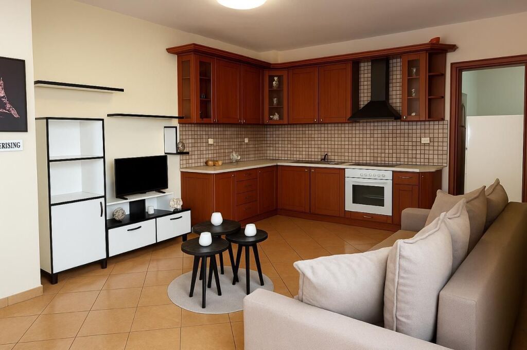 AFFITTASI APPARTAMENTO 1+1 – VICINO HOTEL DYRRAH, SPIAGGIA, DURRËS!