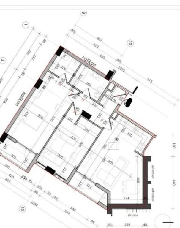 🌇Apartament 2+1 per shitje te Ish Parku Autobuzave🗝️126 m²