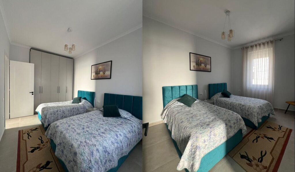 Apartament 2+1+2 + Ballkone me Qira – Kafe Flora (Afer Qendrës së Tiranës) !