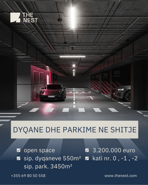 TN0040 | SHOPS AND PARKING FOR SALE ON XHANFIZE KEKO STREET