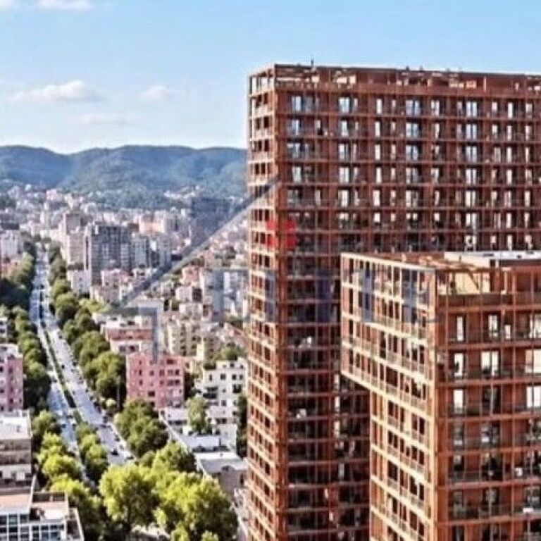 🏢 SHITET APARTAMENT 1+1 | TIRANA GARDEN BUILDING 🔑