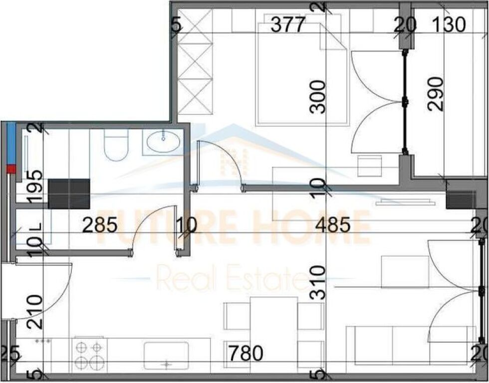 Shitet Apartament 1+1+Post Parkimi , Kompleksi Viva