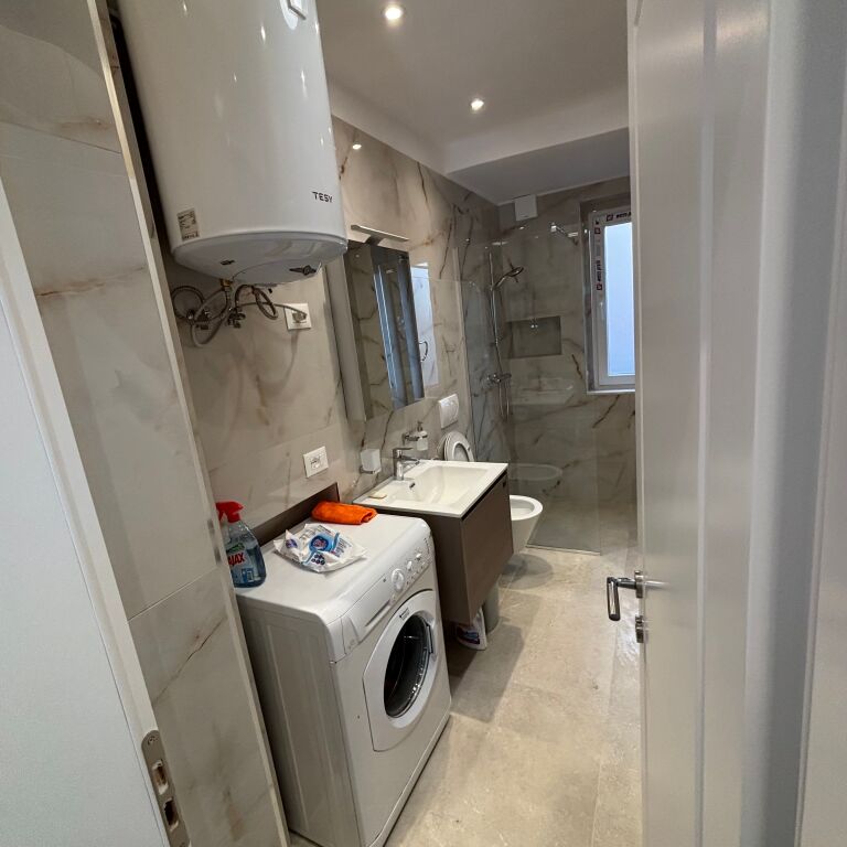 2 bed flat, block Tirana