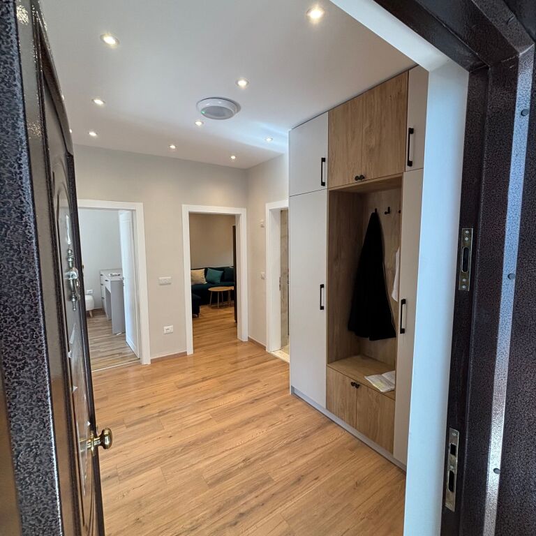 2 bed flat, block Tirana