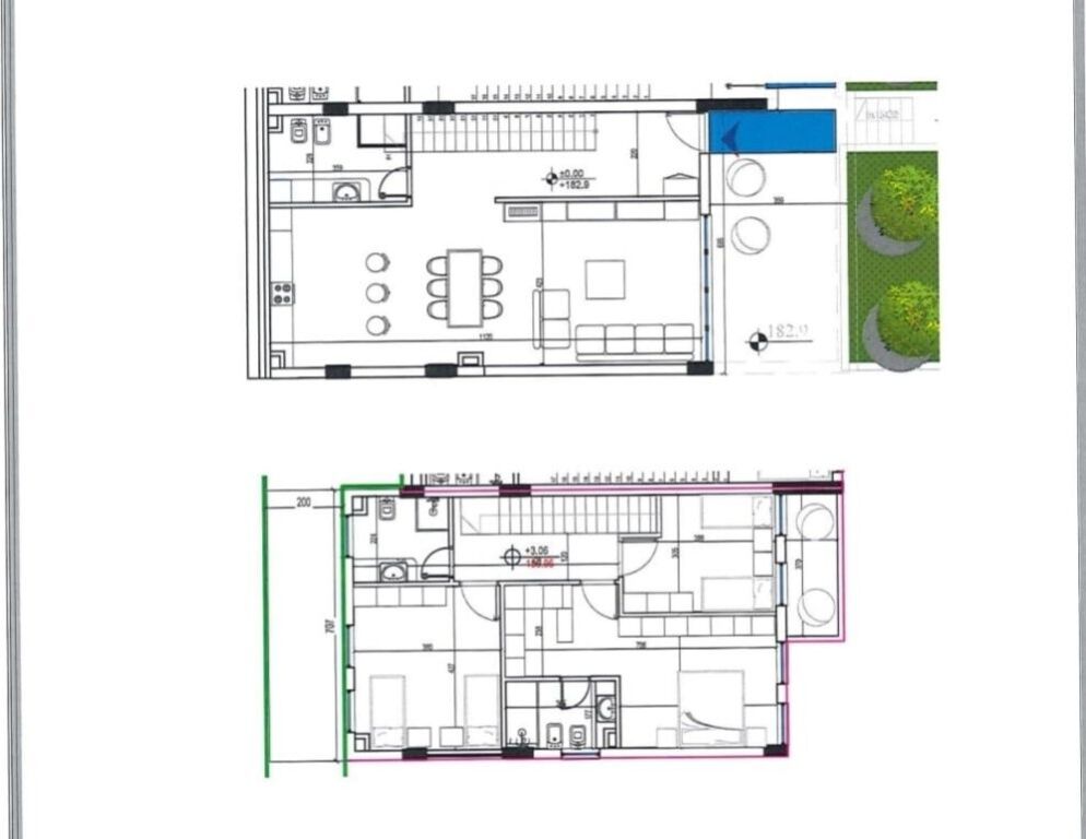 SHITET DUPLEX 3+1+3 – KODRA E DIELLIT 2 RESIDENCE, TIRANË