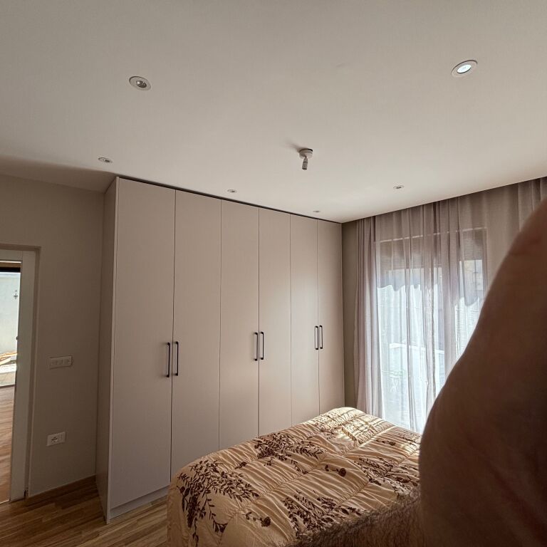 2 bed flat, block Tirana