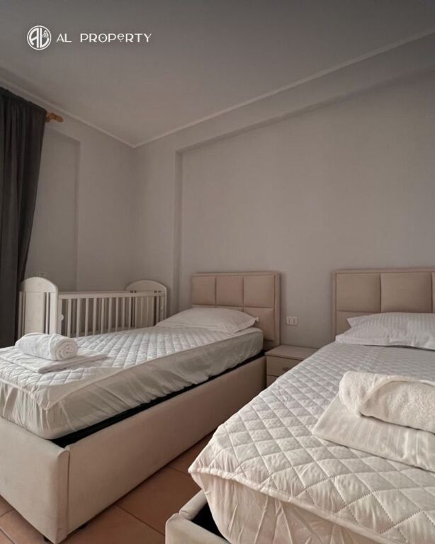 🏡 Apartament  2+1+2 me qira –Vollga, Durrës pamje deti