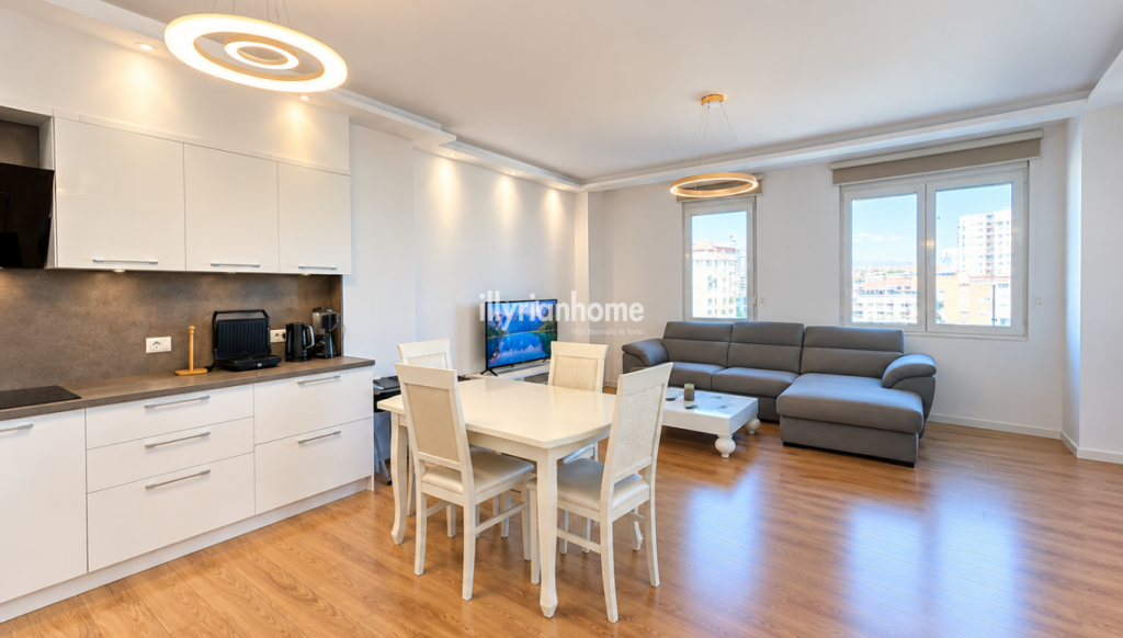 QIRA | APARTAMENT MODERN 2+1 | NË QENDËR TË TIRANËS _ PËRBALLË TOPTANIT