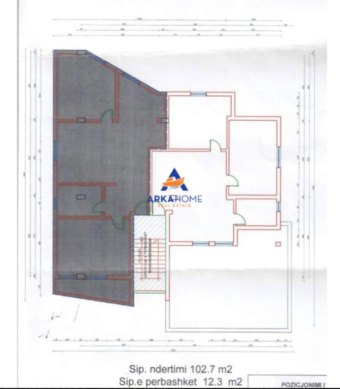 APPARTAMENTO 2+1 IN VENDITA CON BALCONE "DON BOSKO" 14.699.000 LEKE