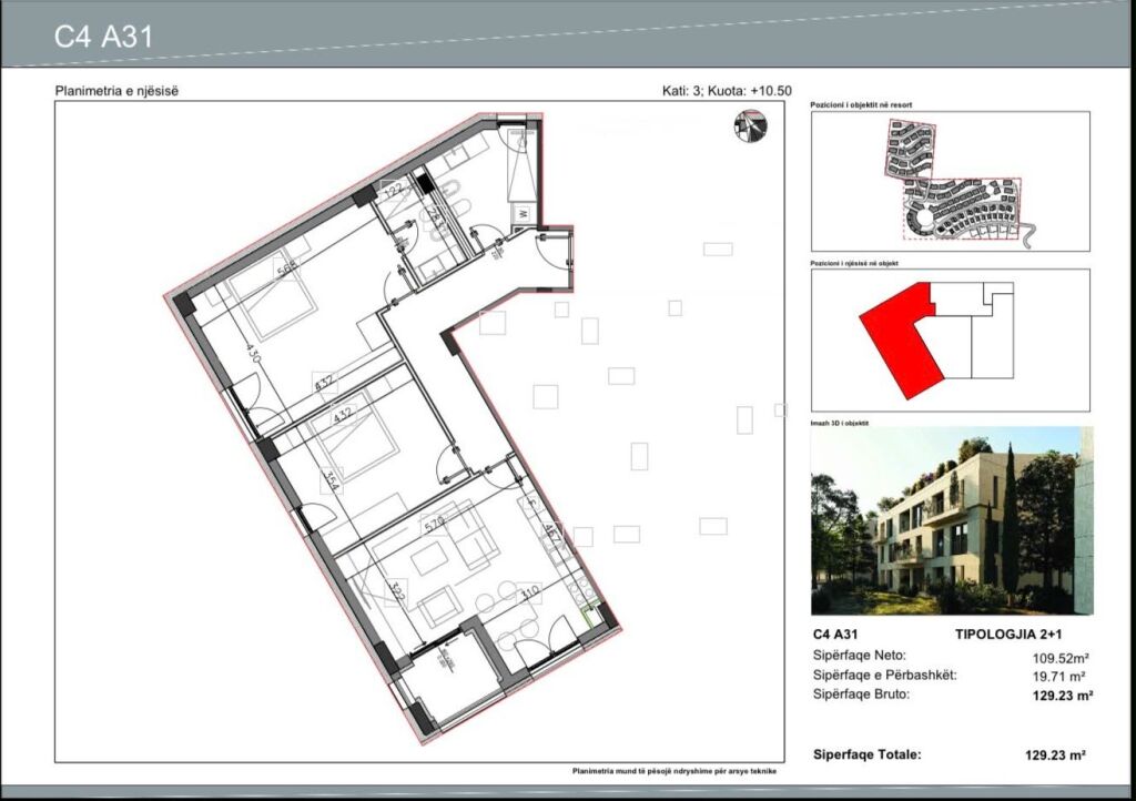 BARGAIN IN DHËRMI | 2+1 apartment for sale in Sun Palace – 2,200 €/m²