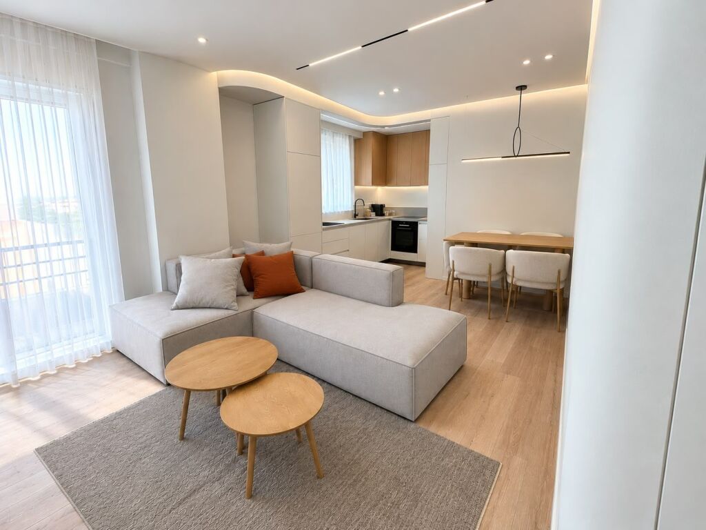 # IN AFFITTO: Appartamento 2+1 📍Selitë – Vicino alla Moschea || Edificio Nuovo, Costruito nel 2025 | 60.000 Lekë/Mese | 3° Piano || Mai Abitato – Completamente Nuovo 🔥☄️