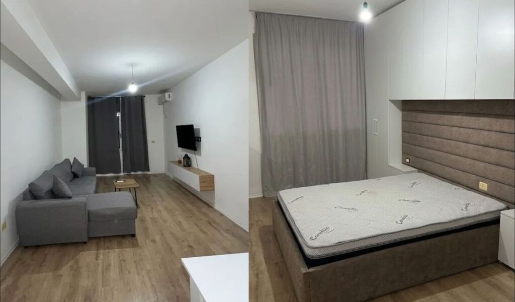 Apartament 1+1 + Ballkoni Mobiluar me Qira – Astir !