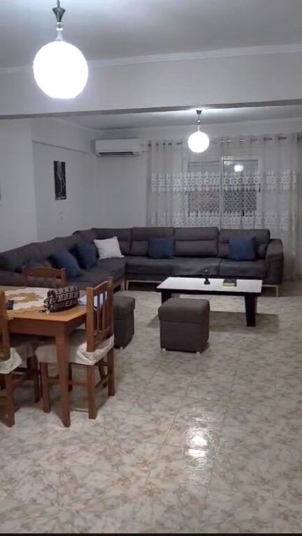 🏢Dritan Hoxha Street, near Glob Clinic, a furnished 2+1 apartment is for rent. 90,000 Lekë