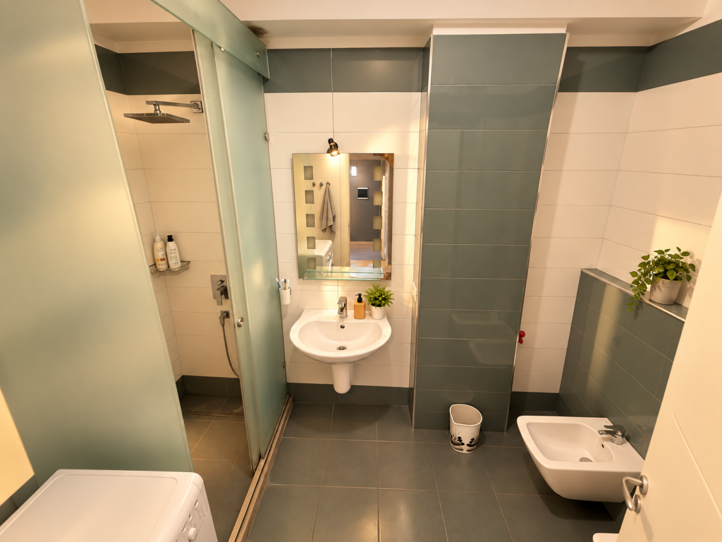 Duplex 2+1+2 con camino nel complesso Ferrari, Lago Secco