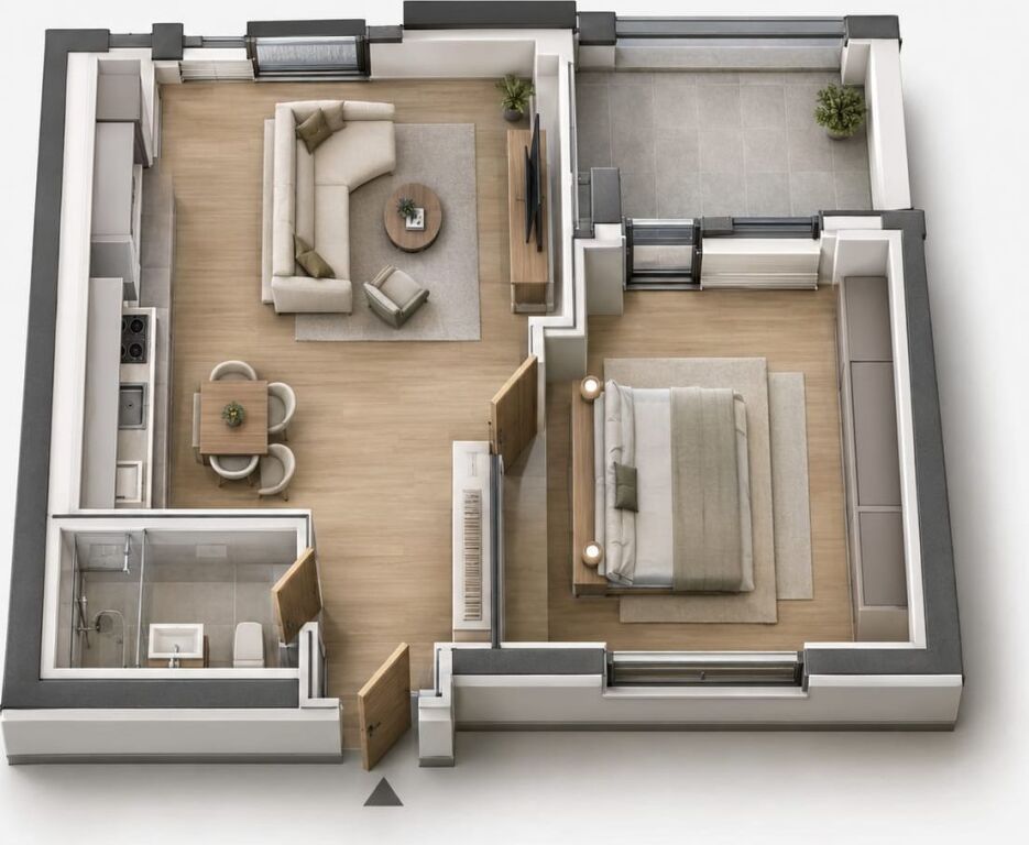 🏠SHITET: 2+1 +1 Post Parkimi📍Paskuqan (Monark Residence) - 110,000€ - Dorezohet Dhjetor 2027🔑 - KT.2 - SP.78m² || Shume Prane unazes se Madhe