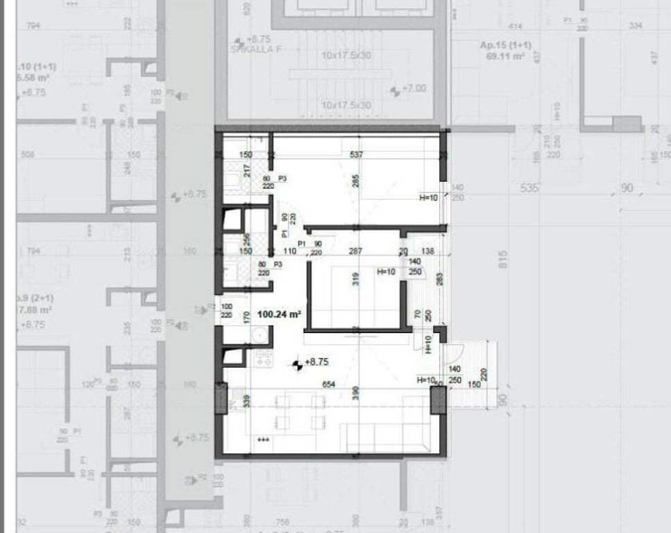 # 🏠 IN VENDITA: Appartamento 2+1 + 2 Bagni + 2 Balconi 📍Ex Campo dell’Aviazione (Mei's Residence) | 155.500 € | 2° Piano | 100 m² || Possibilità di Pagamento a Rate 🔥
