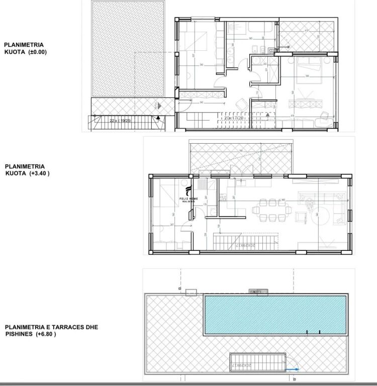 VENDESI APPARTAMENTO DUPLEX 3+1+2+PISCINA KODRA E DIELLIT 1, 525.000 EURO FH-98497