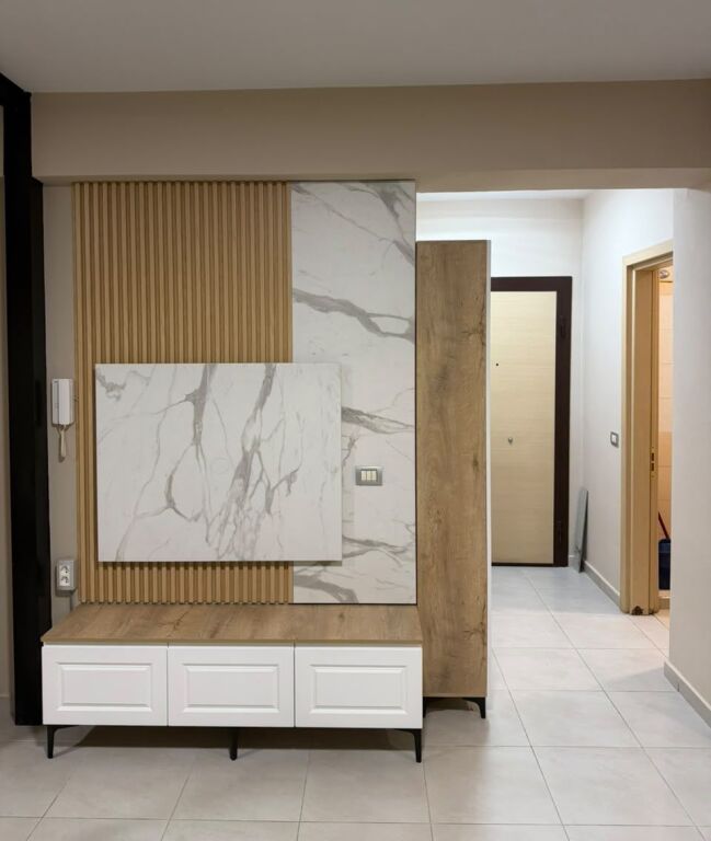 Apartament i sapo mobiluar 1+1 me Qira - Kthesa e Kamzes