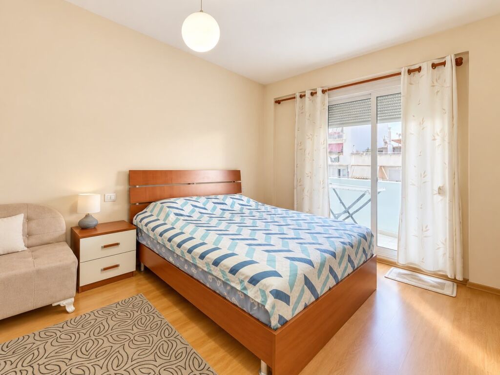 # IN AFFITTO: 1+1 + 2 Balconi (80 m²) 📍21 Dhjetori – Complesso Magnet (70.000 Lekë/Mese) – Completamente Rifinito | 6° Piano