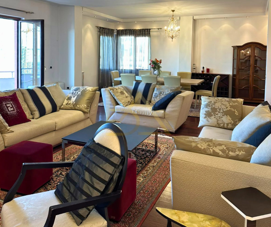 JEPET ME QIRA APARTAMENT LUKSOZ 4+1 + 3 – BLLOK, TIRANË