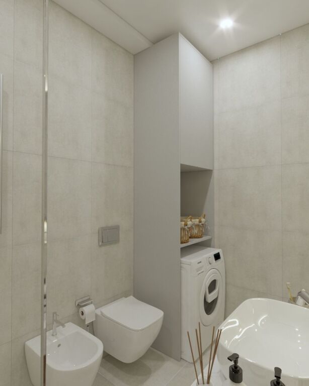 Apartament modern 1+1 qera, Garden Buiding,Rruga e Kavajes