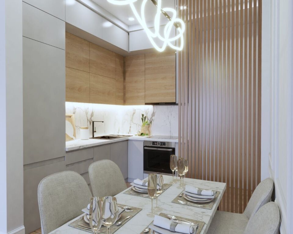 Apartament modern 1+1 qera, Garden Buiding,Rruga e Kavajes