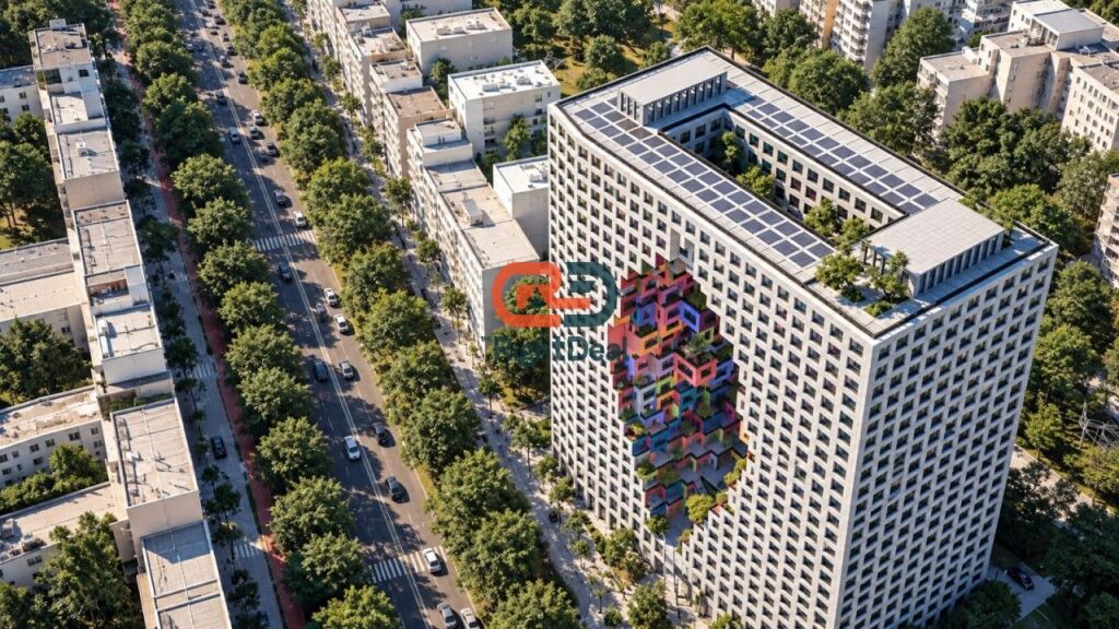 Tek "Tirana Boulevard", Shitet Apartament 3+1+2 Me Pamje Nga Bulevardi I Ri !!!