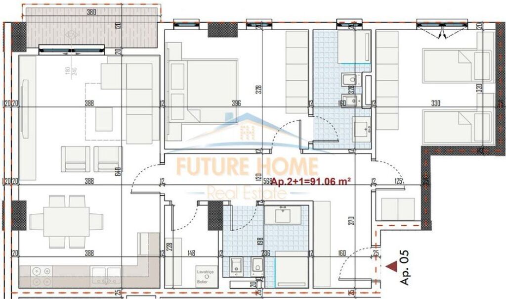 Shitet,Apartament 2+1,Ringside Rezidencë, Paskuqan