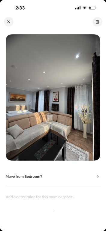 Apartment /studio for rent