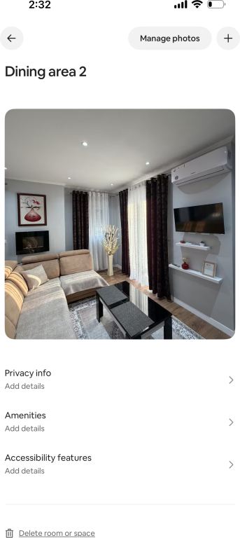 Apartment /studio for rent