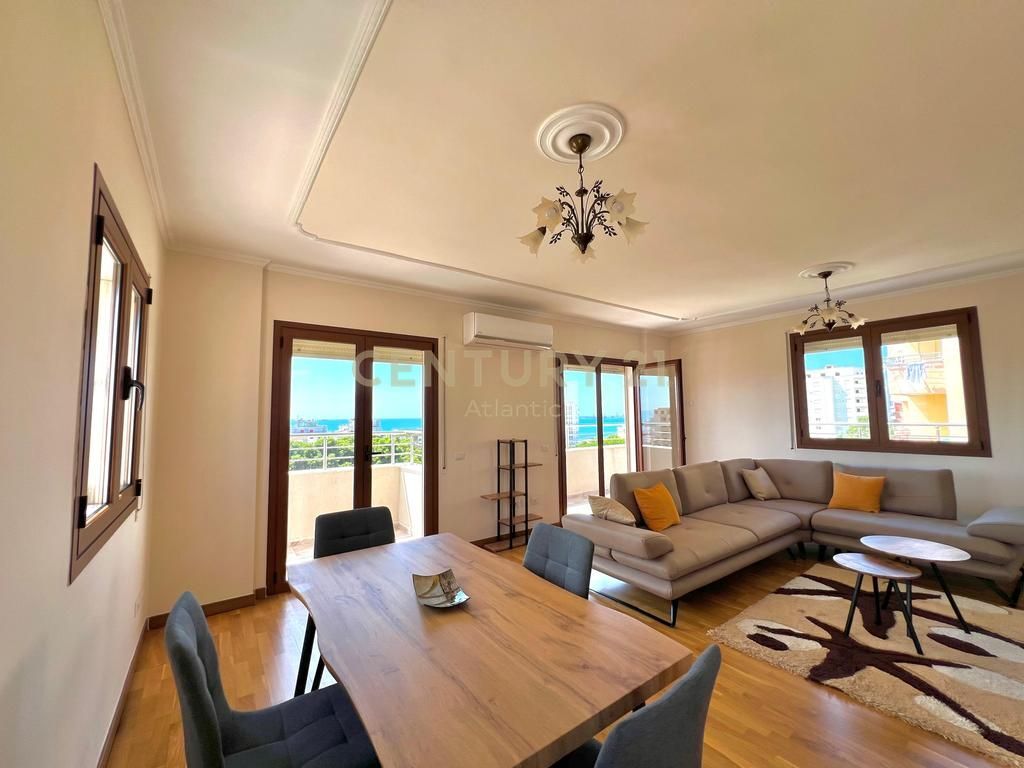 APPARTAMENTO IN AFFITTO 2+1+ VERANDA E VISTA MARE SULLA SPIAGGIA ILIRIA DURRES !