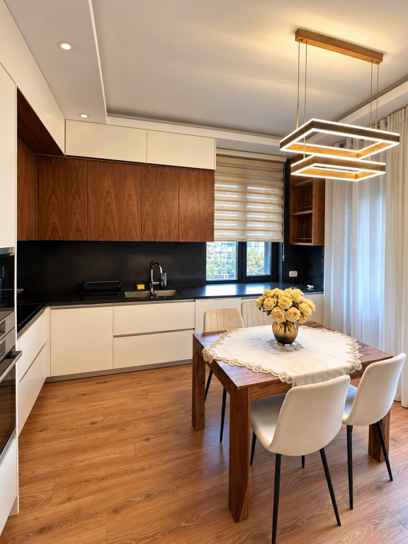 Rent, 2+1+2 Apartment+Storage+Parking Space, Park Gate, Elbasan Road.