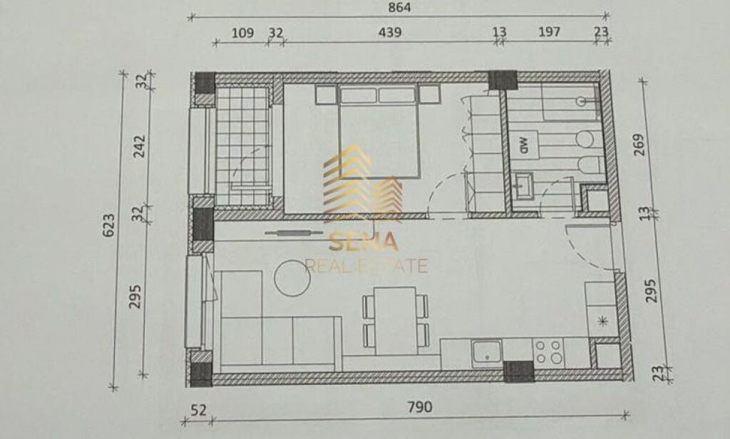 For sale, Bargain 1+1+Balcony Apartment, Ali Demi- Kadiu Residence, 86,400 euros