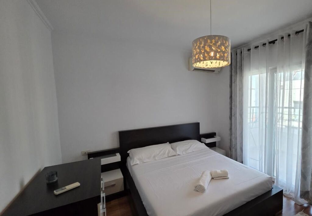 2+1+2+Veranda apartment for rent on Myslym Shyri Street .